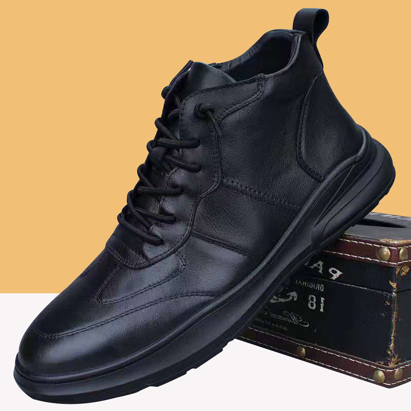 👞【39-44】Zapatos casuales nuevos para hombre fabricados en piel auténtica 2024-3761340