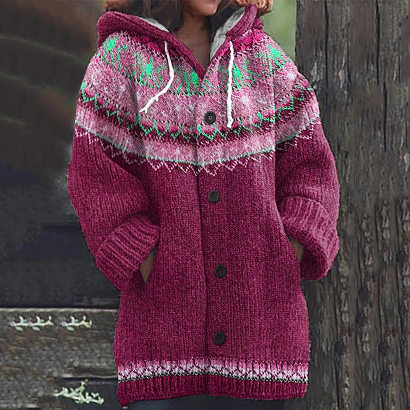 🩰🎀【Ograničena ponuda 43% popusta】2025. nova kolekcija - mekani, udobni, retro, debeli džemper s kopčanjem.3809040