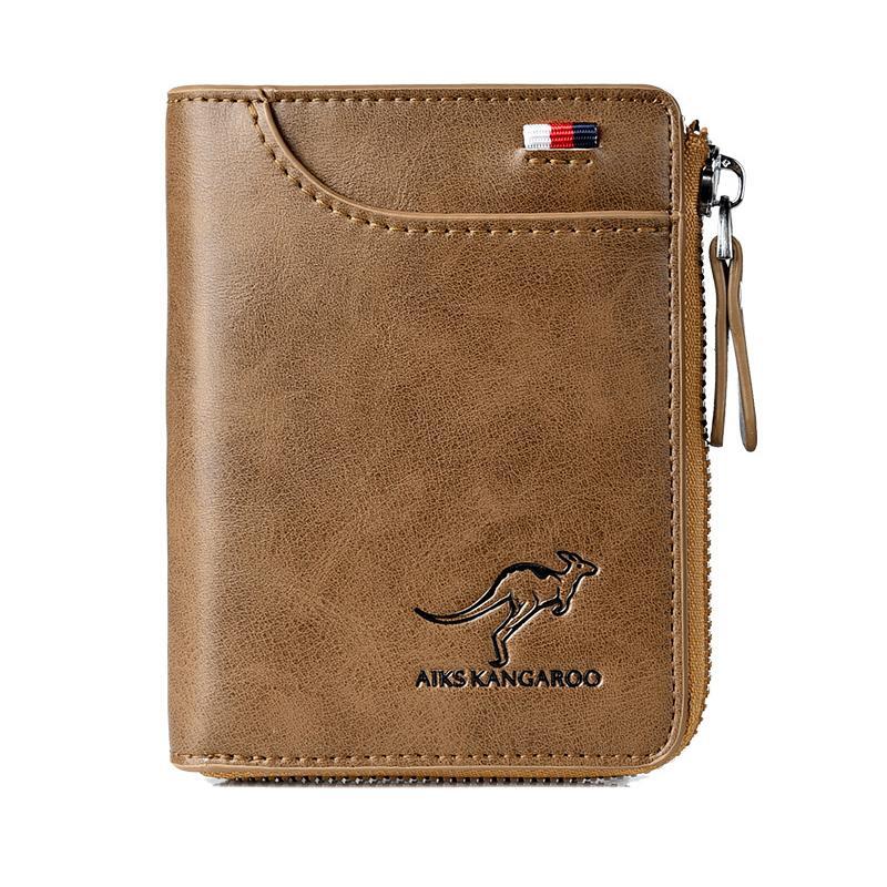 💥【Por tiempo limitado 1+1 gratis】Cartera para hombre de alta calidad, antirrobo y antimagnética 2024, gran capacidad, cuero suave, tarjetero 3838881
