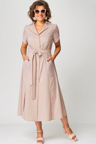 💞【S-5XL】Vestido de algodón nuevo, moderno, informal, suave y agradable para la piel de 2025.