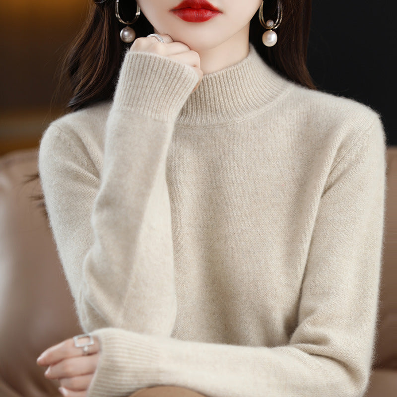 🔥【Compra uno, llévate otro gratis】Suéter de cuello alto: imprescindible para tu armario de invierno--3767944