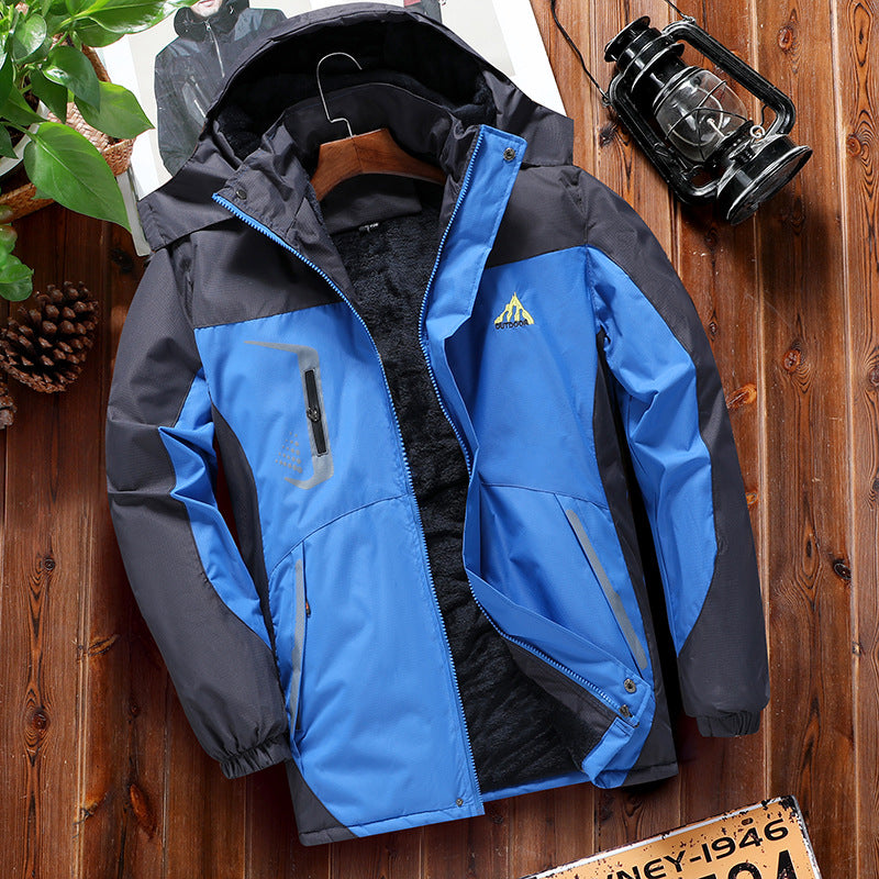 🧥Časově omezená sleva 43%🔥【L-5XL】Pánská a dámská voděodolná bunda❄️🔥Zesílená, teplá, odolná proti větru a opotřebení zimní outdoorová bunda