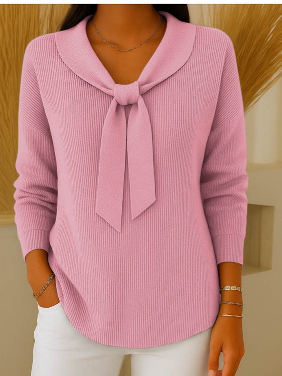 Oferta especial de invierno❄️ Suéter de manga larga para mujer (S-5XL), estilo holgado y casual, cómodo y versátil para el día a día💗
