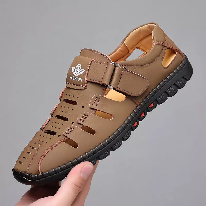 🔥【Tallas 38-44】Nuevos zapatos casuales de cuero genuino suave para hombre, transpirables, con suela blanda, colección verano 2026. 🔥