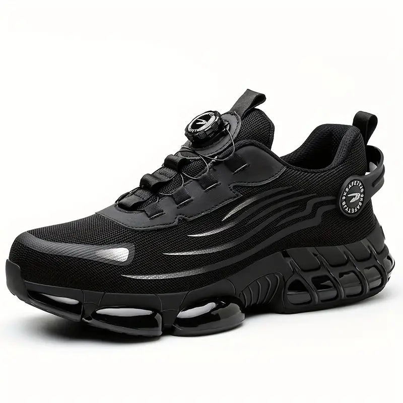 🥾🔥Botas de trabajo Knauf, adecuadas para uso diario, resistentes a impactos y perforaciones, con puntera de acero, zapatos de seguridad cómodos y antideslizantes.