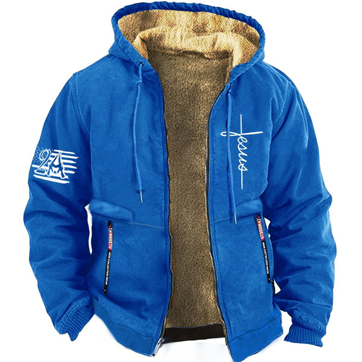 ✨Oferta limitada: 50 % de descuento 【S-3XL】Chaqueta de terciopelo suave, cálida, gruesa y ligera para hombre, ideal para otoño e invierno. 3788559