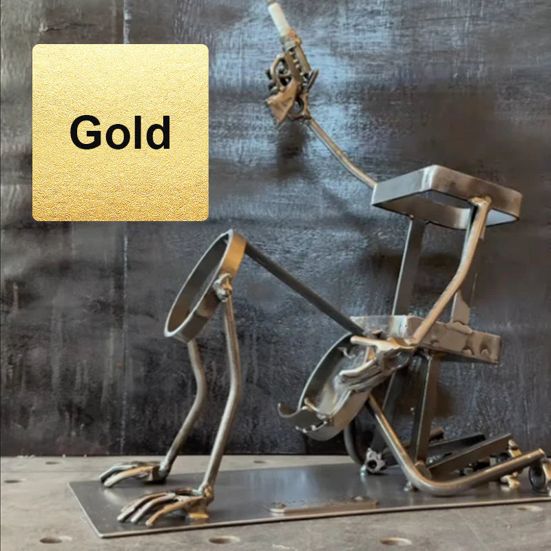 💥🎷【Kupite jedan, dobijte jedan gratis】Držač za boce Coca-Cole i vina s lubanjom, umjetničko djelo