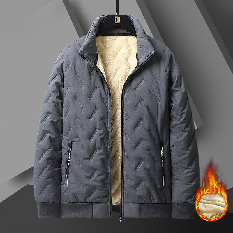 🧥 Chaqueta acolchada gruesa y abrigada para hombre, estilo casual, impermeable y cortaviento, ideal para otoño e invierno ❄️🔥