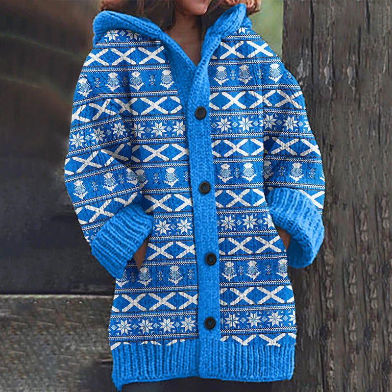 🩰🎀【Omejena ponudba 43% popusta】2025. nova kolekcija – mehki, udobni, retro, debel pulover s sponkami.