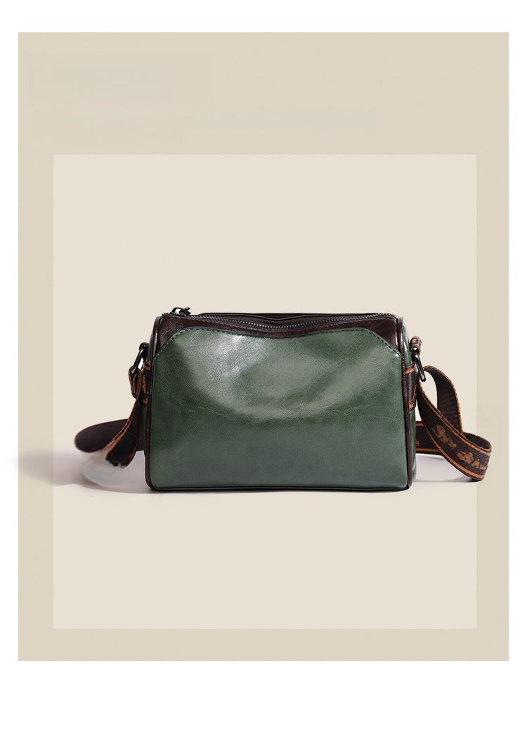 🔥👜【Гореща разпродажба】👜Дамска чанта от мека кожа с голям капацитет, чанта за през рамо