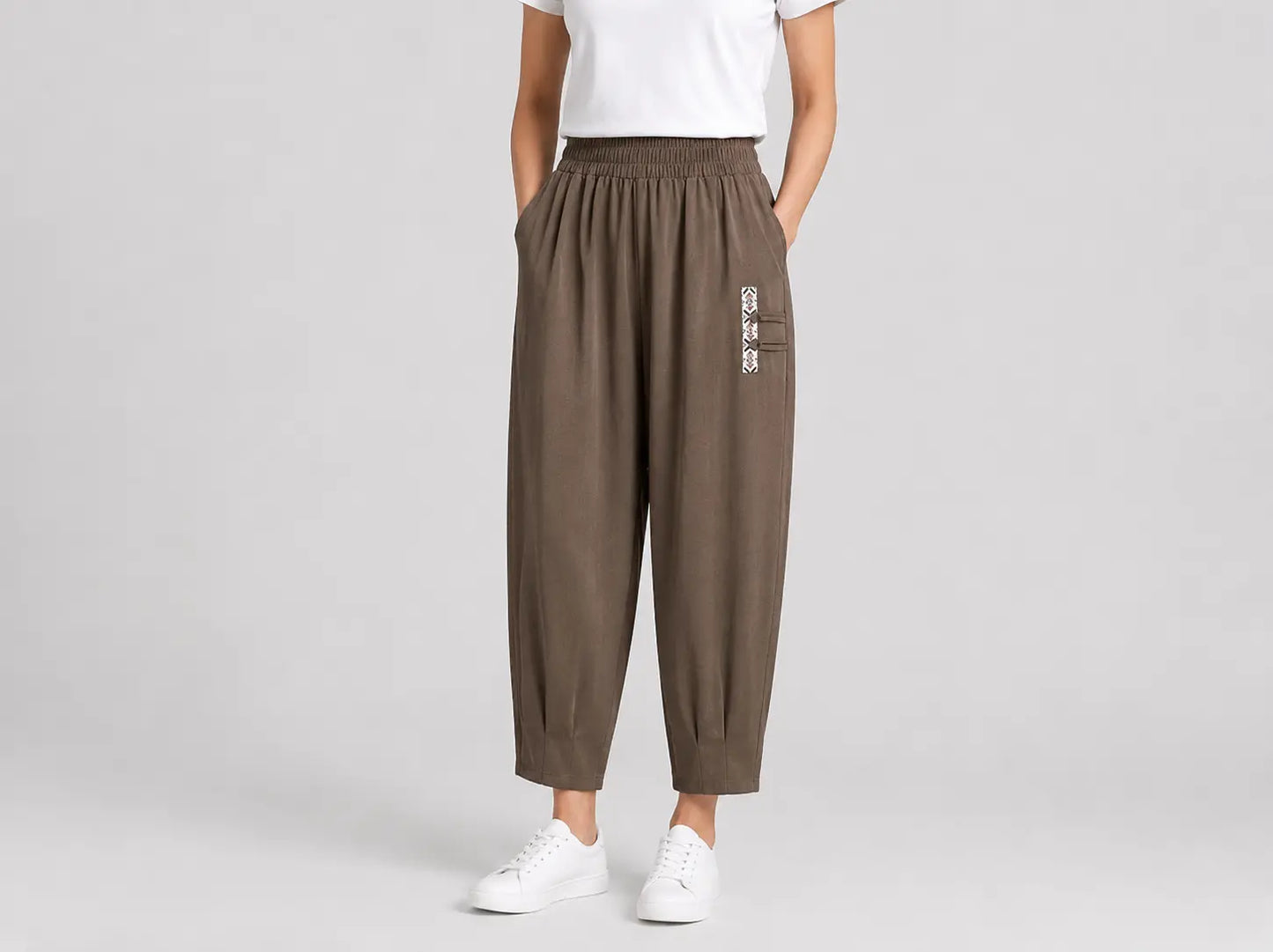 🔥【M–4XL】👖 Lagane i prozračne ljetne hlače od pamuka i lana - moderne ležerne kratke hlače - prikladne za svakodnevno nošenje