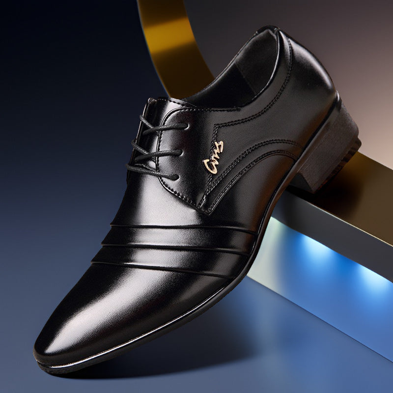 🔥Nuevo lanzamiento 50% de descuento🔥【Tallas 38-48】Zapatos de vestir de cuero genuino para hombre 2025