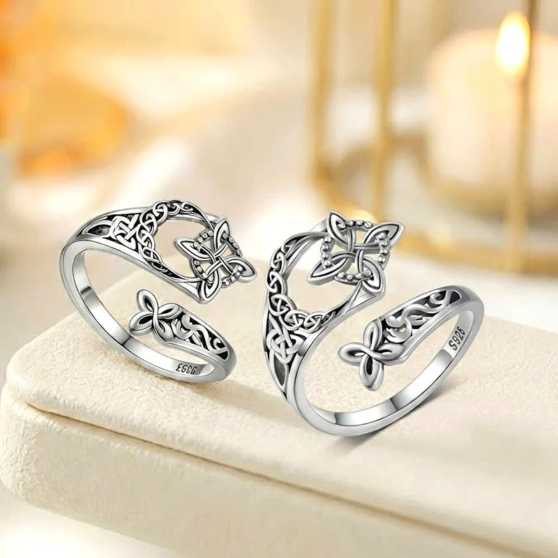 💍💖S925 srebrni prsten s keltskim čvorom, 🎁kupi 1 i dobij 1 gratis✨