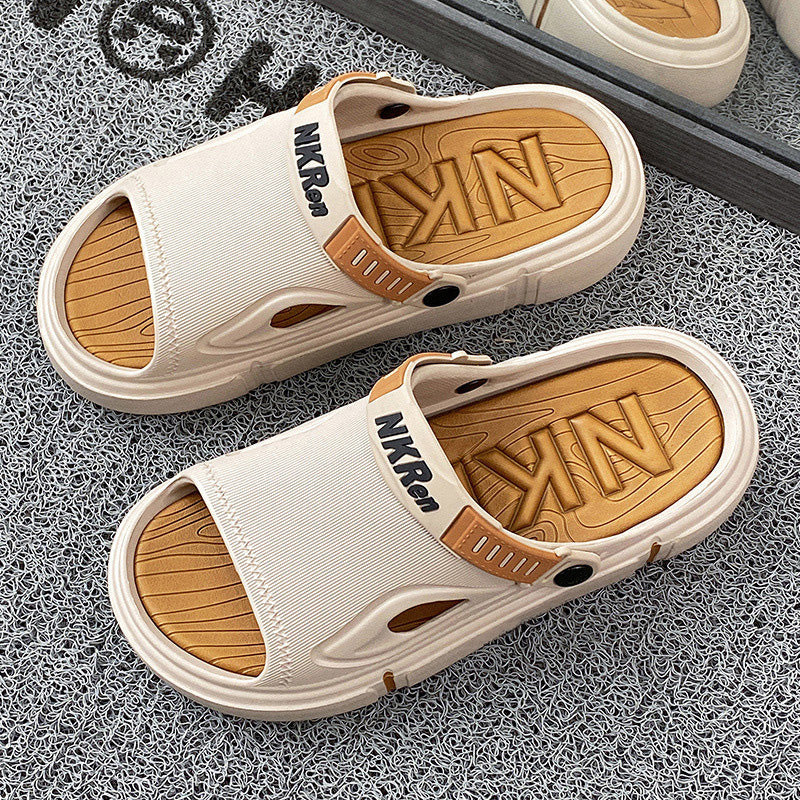 Sandalias de playa antideslizantes y resistentes al desgaste para hombre3639072