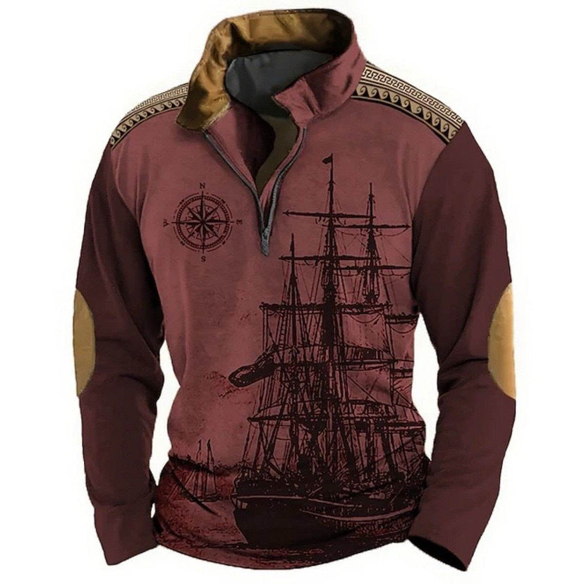 š„OgraniÄeno vrijeme ponude 38% popustaš„ćXS-5XLć2024. mekana i udobna muÅ”ka 3D printana zip-up majica s kapuljaÄom--3840248