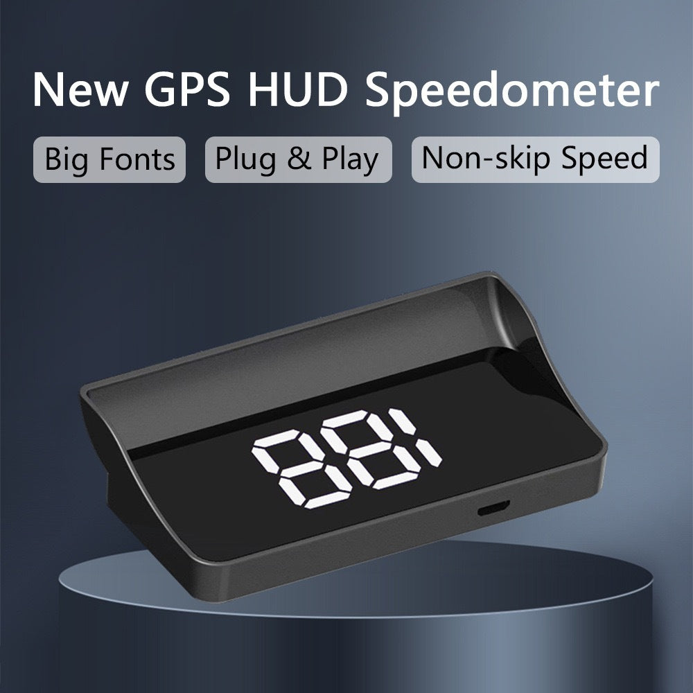 【Švicarska vojna GPS navigacija s upozorenjem na izbjegavanje】Novi GPS brzinomjer i tahometar s HUD zaslonom