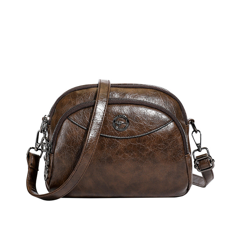 👜¡Nuevo bolso de piel de gran capacidad del año!