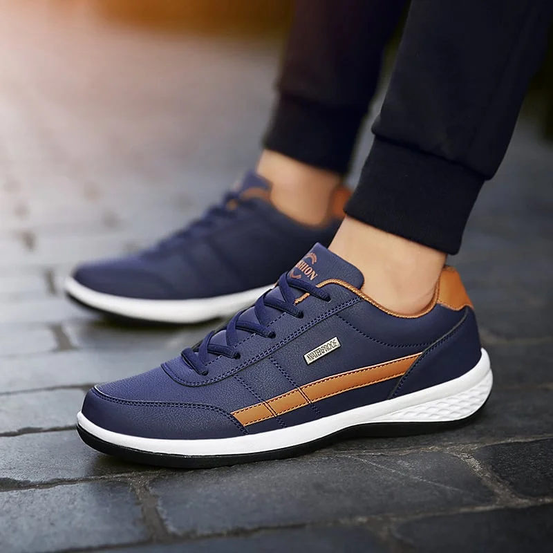 【38-48】Zapatillas ortopédicas de cuero cómodas para hombre, nuevas, 2024.3648047