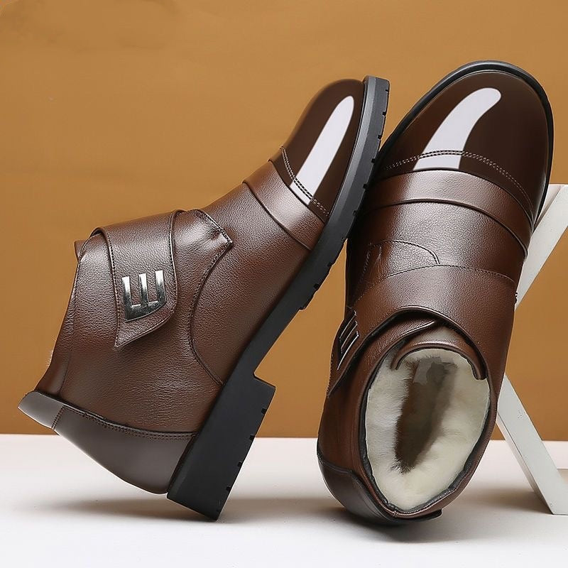 【💥Znižano】👞Nova kolekcija【38-44】🔥Zimski kakovostni volneni čevlji, casual v britanskem stilu, topli in praktični
