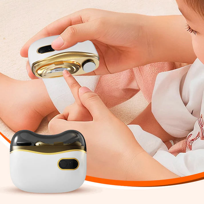 ✂️💅🔥¡Compra 1 y llévate otro gratis!🔥 Lima de uñas eléctrica multifuncional, cortauñas eléctrico con protección antipellizcos