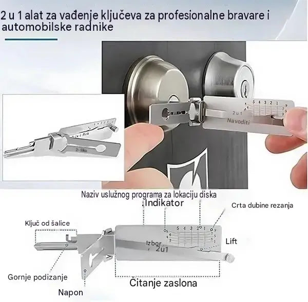 🔐Posebna ponuda ovog tjedna🔑 - Dekoder ključeva od nehrđajućeg čelika 49% popusta🔥 - Besplatna dostava - Plaćanje pouzećem