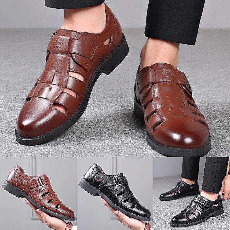 🔥🔥Nuevas sandalias casuales de cuero de moda para hombre 2024.3662226 