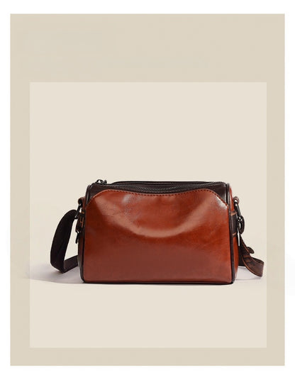 🔥👜【Гореща разпродажба】👜Дамска чанта от мека кожа с голям капацитет, чанта за през рамо