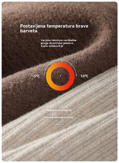 🔥🆕 Najprodavanija novost s 40% popusta 🧥✨ Muški pulover s patentnim zatvaračem velikih veličina, jednostavan i lako kombiniran.
