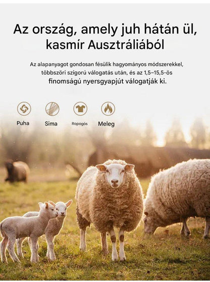 🌈🩰Népszerű akció 39%: új őszi-téli, kiváló minőségű, dupla kasmír kabát – több évszakra alkalmas