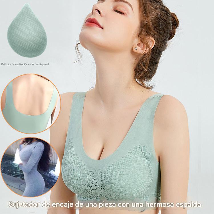 👙【Conjunto de 3 piezas】Sujetador de encaje cómodo nuevo y mejorado, adecuado para tallas grandes (49% de descuento)