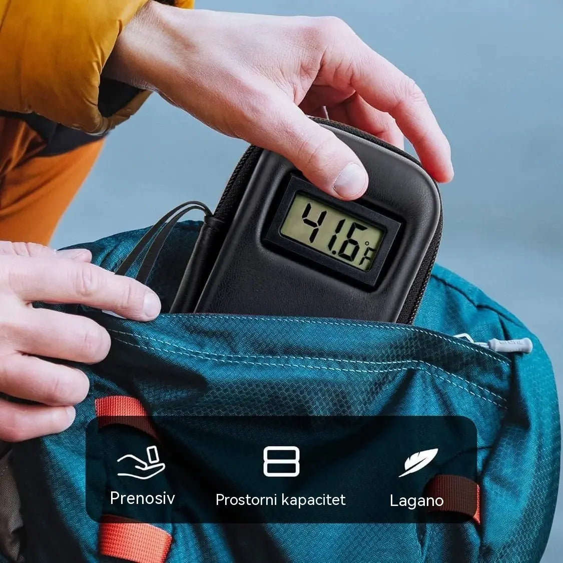 🔥 -50% | Prijenosna hladnjača za inzulin s prikazom temperature – idealna za putovanja