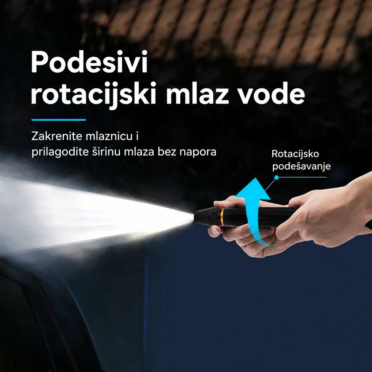💧💧【Kupite 1 i dobijte 1 gratis】Zadnji dan s 55% popusta: visokotlačni pištolj za vodu za kućnu upotrebu