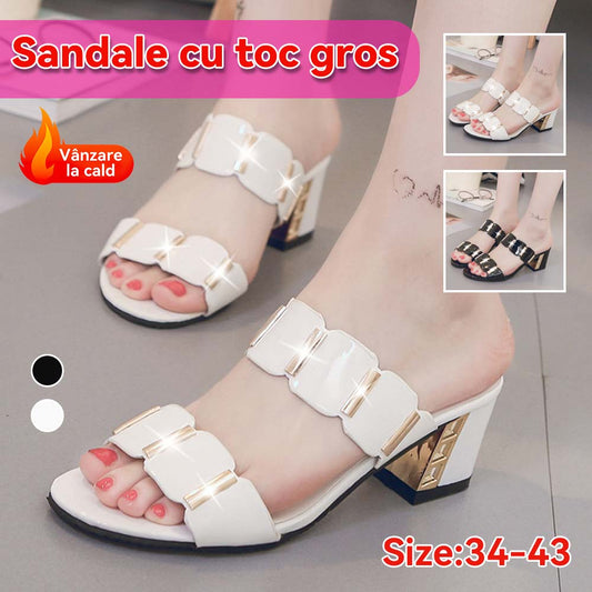 🔥Novi proizvod snižen 39% [34-43] 2025 nove udobne ženske sandale s debelom petom - udobne i svestrane
