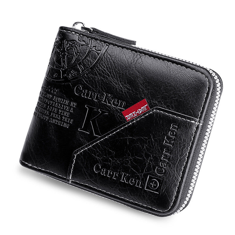 🎉Nuevo lanzamiento 43%🎉【Compra 1 y llévate 1 gratis】Cartera de mano multifuncional de cuero genuino suave para hombre