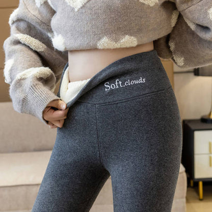 ¡Oferta! 💥 Compra uno y llévate el segundo gratis! 🔥【S-5XL】Leggings térmicos de lana gruesa con cintura alta, gran talla, alta elasticidad — imprescindibles para otoño/invierno 2026