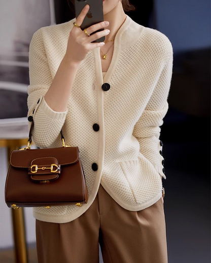 🧥💖✨【Omejena ponudba 50% popust】Francoski elegantni kašmirski plašč, lahek, topel in univerzalen