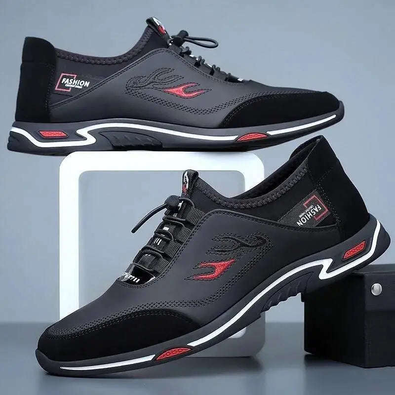 ✨👞 【Ograničeno vrijeme 50% popusta】Nova jesensko/zimska ponuda: Muške poslovne kožne cipele, izrađene od prozračne kože ✅ Otporne na mirise ✅ Mekani kožni potplat ✅ Elegantne i svestrane