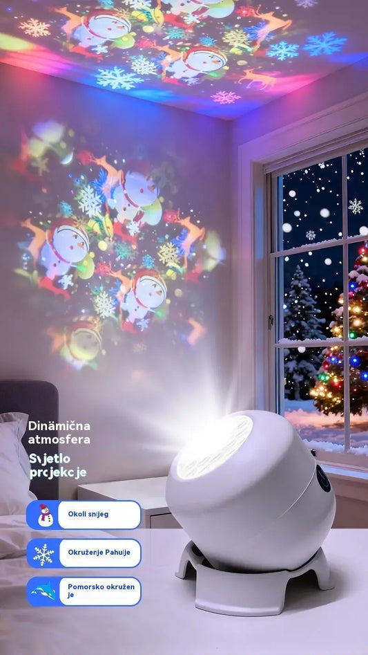 💡🔥【50% popusta danas】Dinamični rotirajući LED projektor - Besplatna dostava - Plaćanje pouzećem