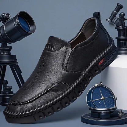 👞Zadnji dan, 50% popusta! [39-44] [Visokokvalitetna prava kravlja koža] Izrađena od prave kože, mekana podstava, neklizajuća, izuzetno udobna za nošenje.
