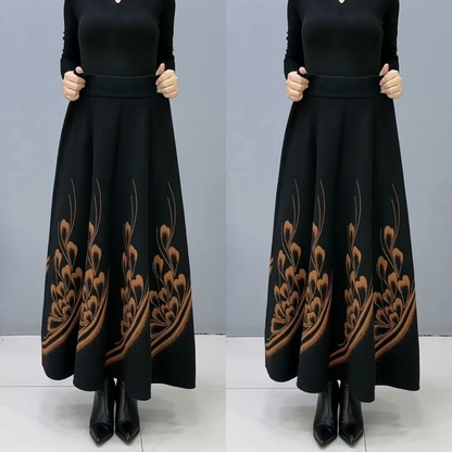 👗【Kupite enega, enega dobite brezplačno】🎀【S-3XL】Jesensko in zimsko odebeljeno volneno krilo, modno in vsestransko