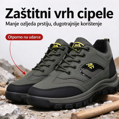 【39-46】Moderne muške outdoor cipele za slobodno vrijeme u kombinaciji boja, protuklizne i otporne na habanje, tople i prozračne.