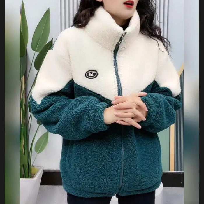 🔥📢40% popusta🔥【M-4XL】Zimska flis jakna, pamučna jakna, pamučna debela šerpa jakna, topla jakna--3756166