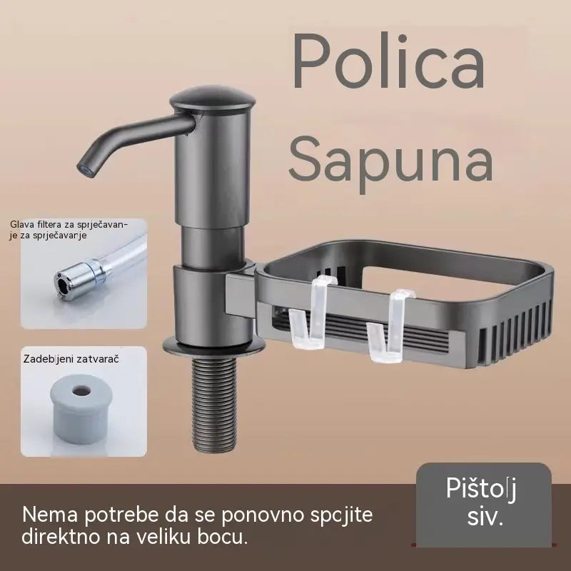Komplet produžne cijevi za dozator sapuna – jednostavna ugradnja i praktična uporaba