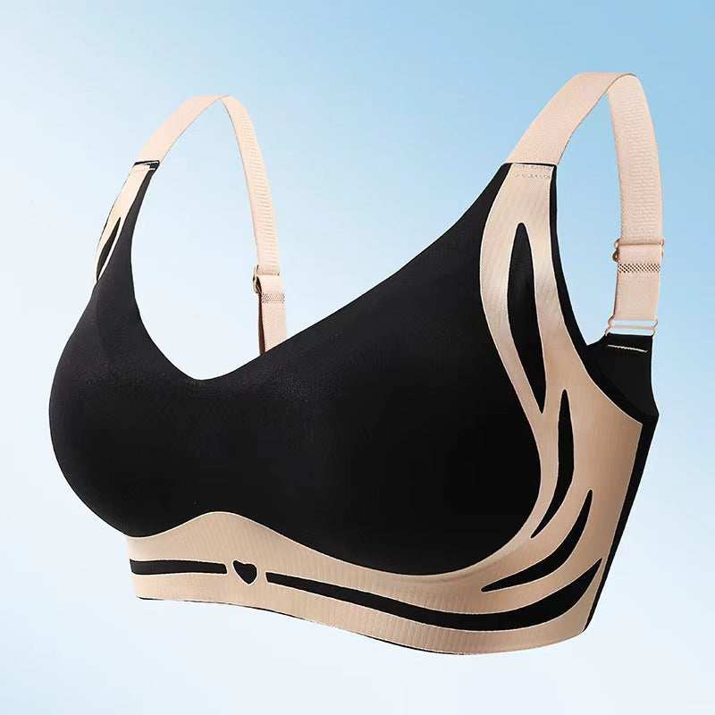 😍Sujetador de una pieza sin aros ultradelgado para mujer, paquete de 4 unidades, verano ❤️【40-85 kg】