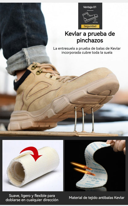 🥾 Proljetna rasprodaja 42% popusta 🔥 Svakodnevne zaštitne radne cipele, otporne na udarce i probijanje, sa čeličnim vrhom, udobne i protivklizne radne cipele