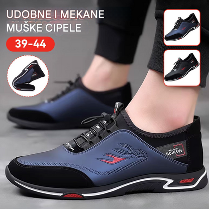 👞 Muške prozračne poslovne kožne cipele ✅ Zaštita od neugodnih mirisa ✅ Mekana kožna potplata ✅ Modne i univerzalne