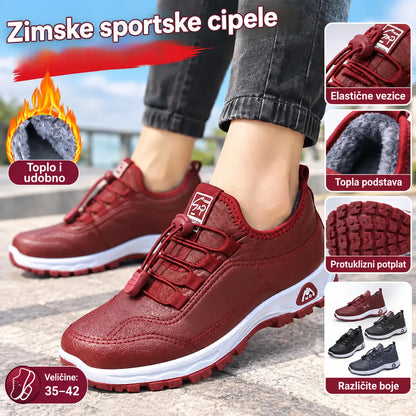 【35-41】Ženske ručno izrađene cipele od prave kože, baršuna i pamuka – novi zimski stil