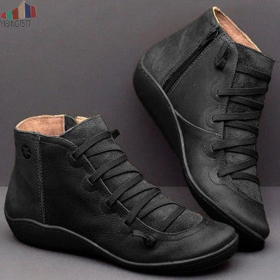 🔥43% de descuento!🔥【Tallas 35-43】Nuevas zapatillas anchas de invierno para mujer 2025-botines casuales.