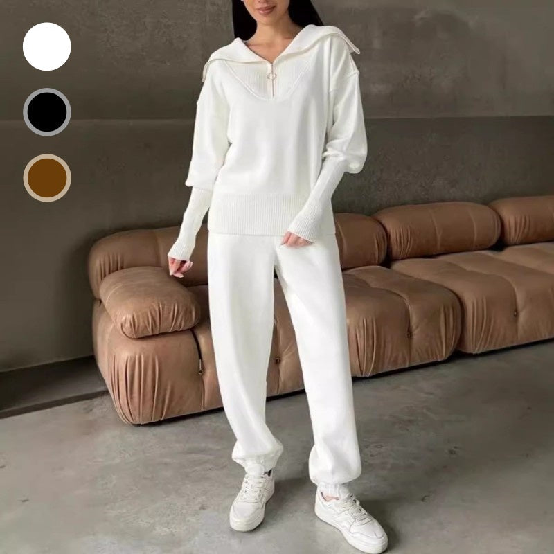 💥39% popusta na ograničeno vrijeme! 💖 Nova proljetna i ljetna ženska casual sportska odijela. 【Top + hlače】--3829660