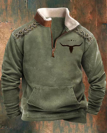 👕【35% KEDVEZMÉNY】【S-4XL】2025-ös őszi-téli férfi divatos, meleg hosszú ujjú pulóver 3D nyomattal